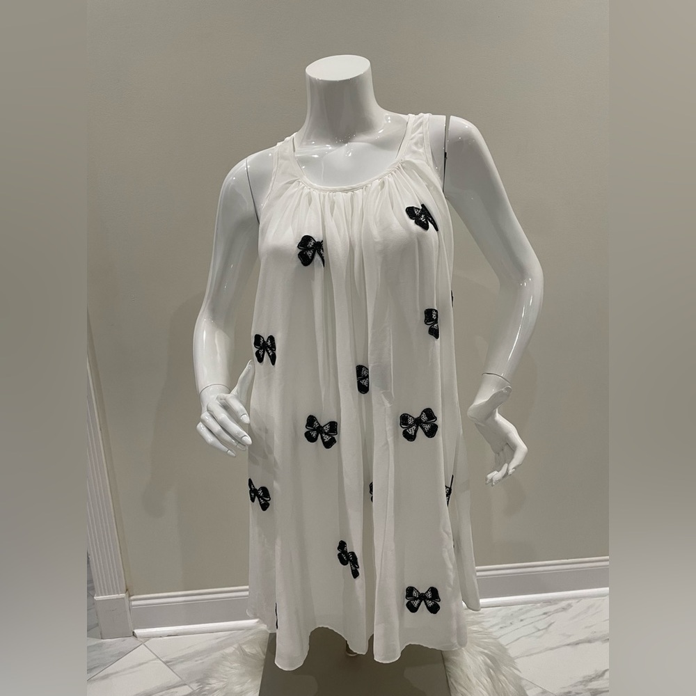 Kate Spade beaded bow chemise Size S. - Picture 4 of 7